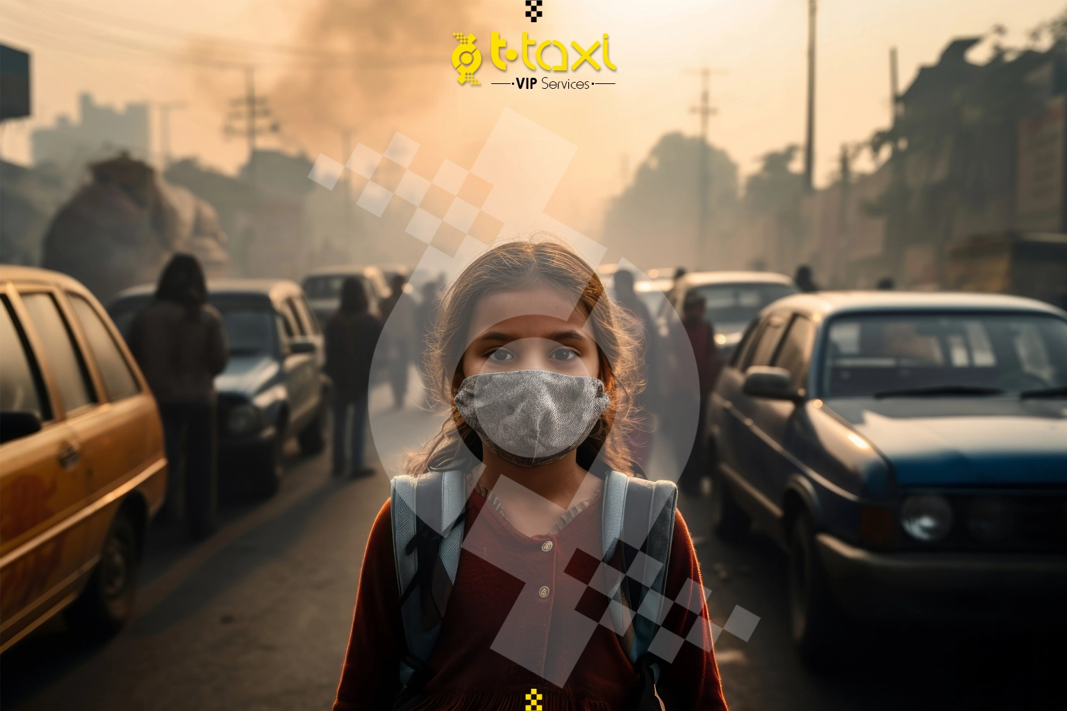 ارتباط آلودگی هوا و تاکسی برقی